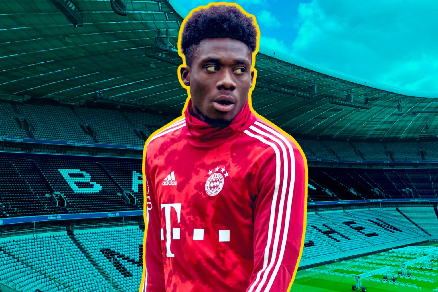 alphonso davies t shirt