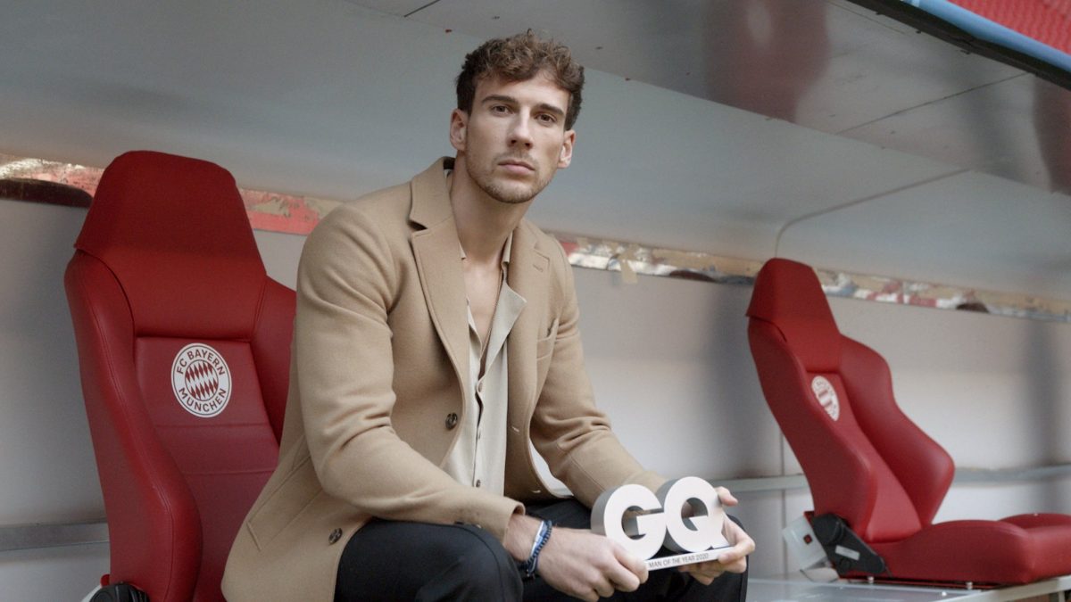 Leon Goretzka is GQ Magazine's Man of the Year in Sportsman category