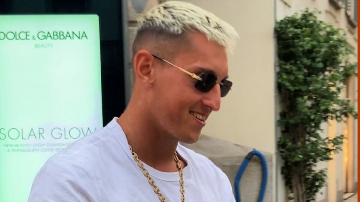 Pierluigi Gollini in good spirits after completing the first part of his Tottenham medical