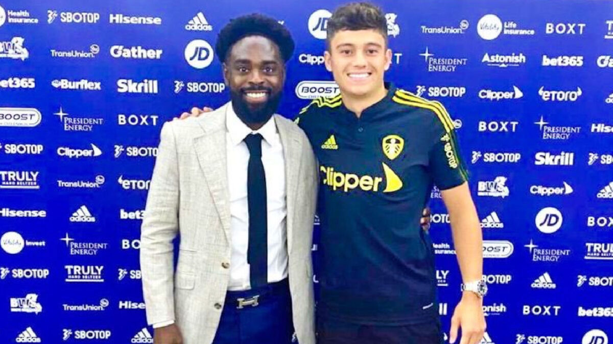 Nathan Dyer and Daniel James