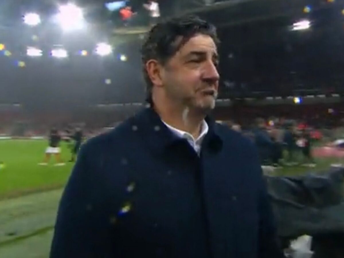 Rui Vitoria reacts to handshake snub from Luciano Spalletti