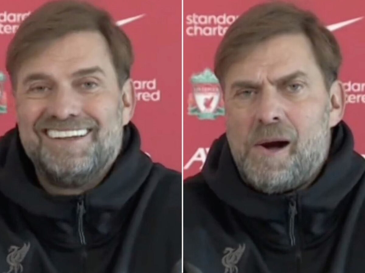 Klopp confronts interviewer for no reason