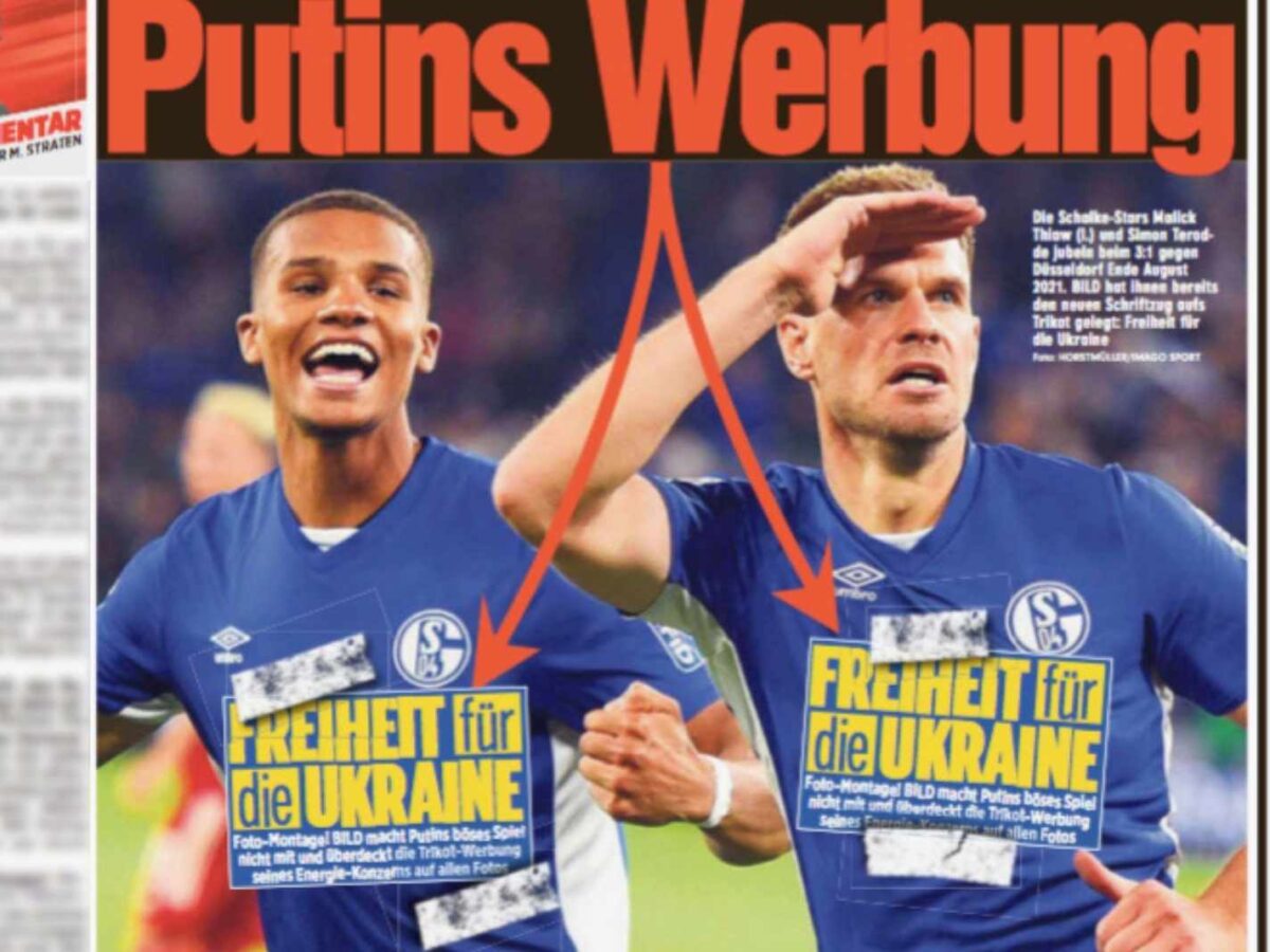 BILD Will Not Show Schalke's Russian Shirt Sponsor