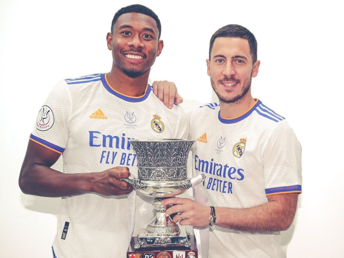 David Alaba and Eden Hazard