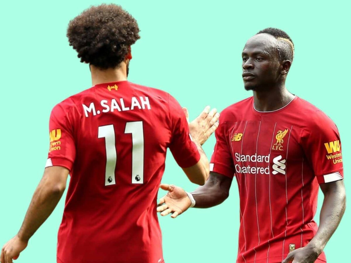 Mohamed Salah and Sadio mane