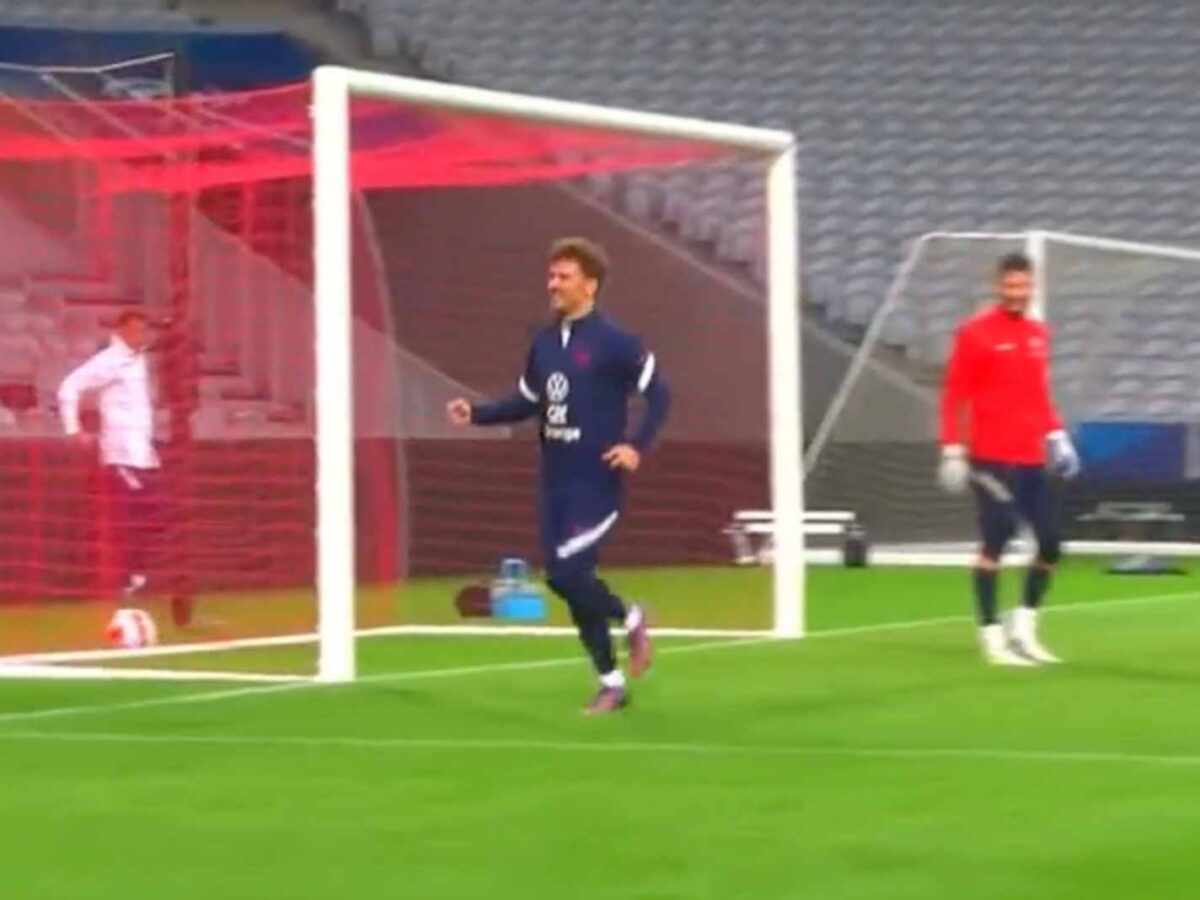 Antoine Griezmann makes strange Harry Kane admission in training