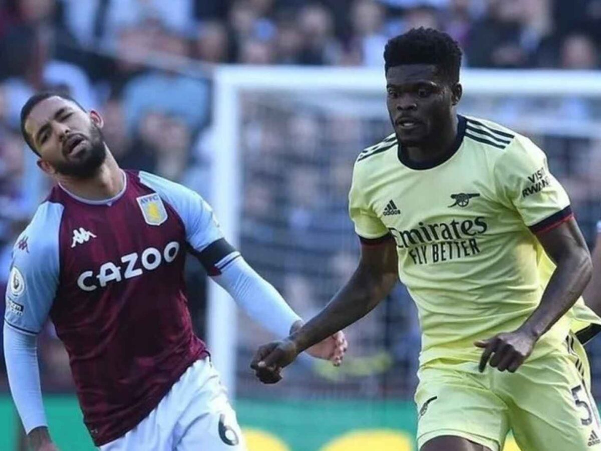 Douglas Luiz and Thomas Partey