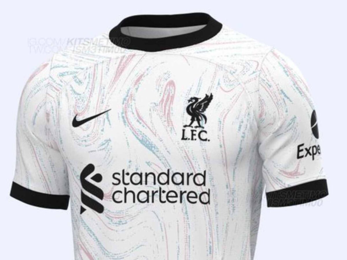 Leaked Liverpool away kit for 2223 season