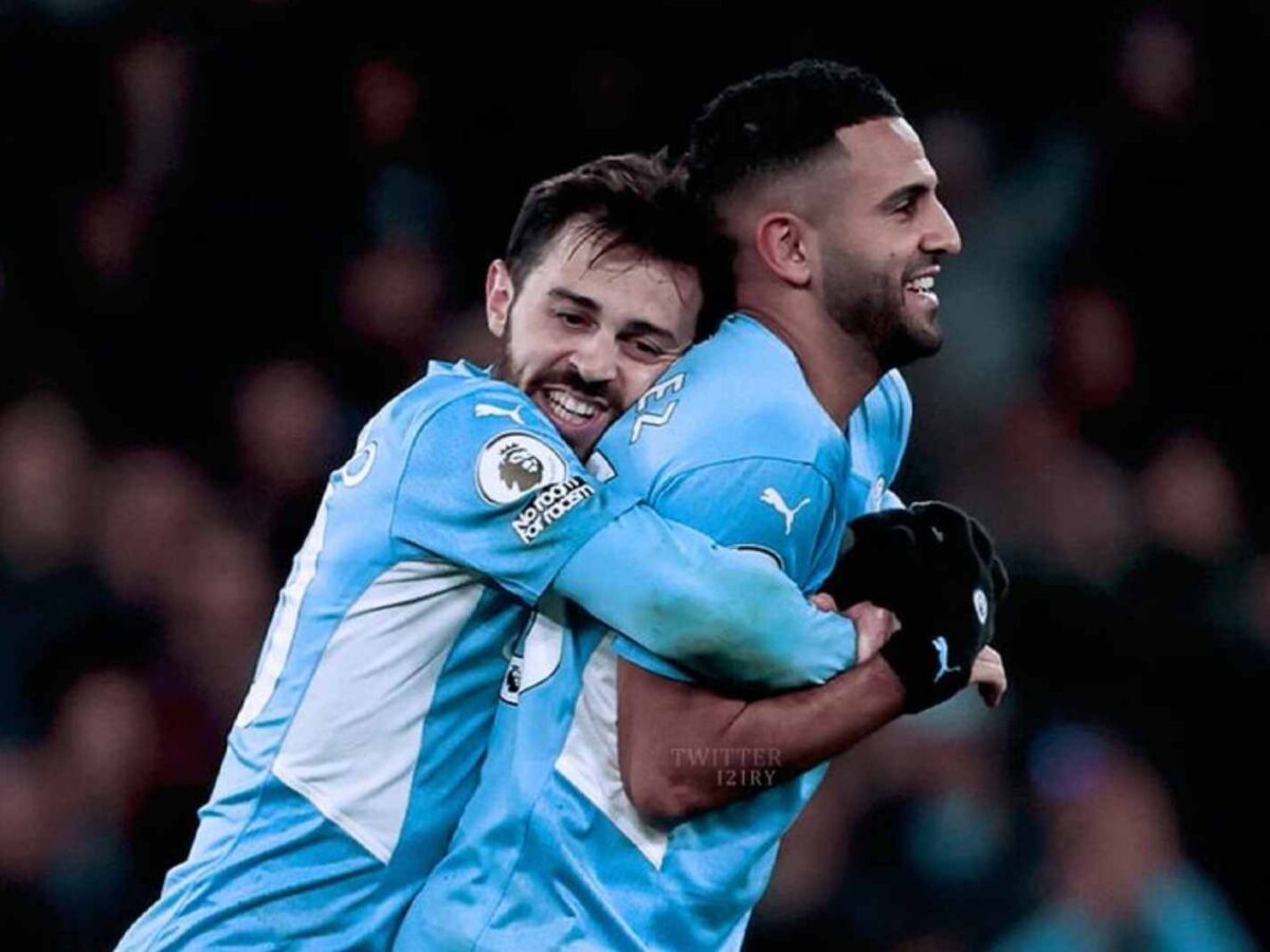 Bernardo Silva and Riyad Mahrez