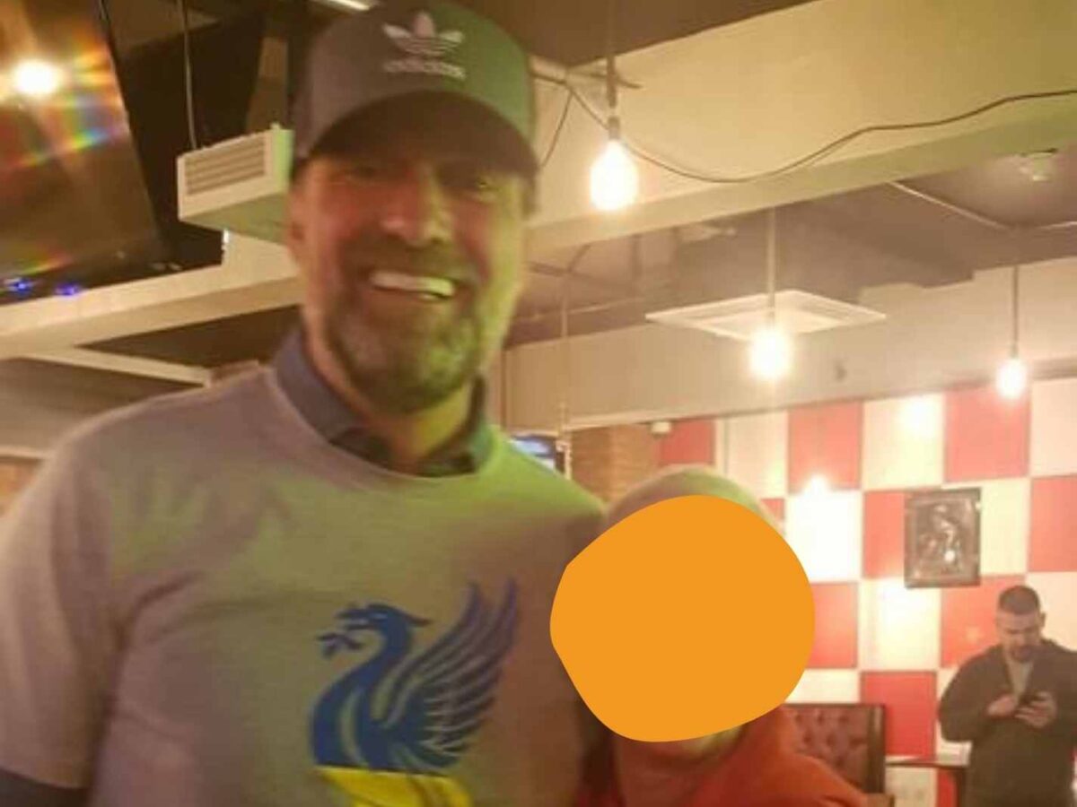 Jurgen Klopp spotted at Jurgen's Bierhaus