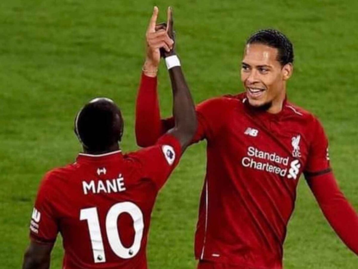 Sadio Mane and Van Dijk (1)