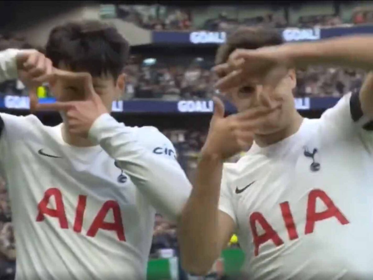 Son Heung-min and Sergio Reguilon