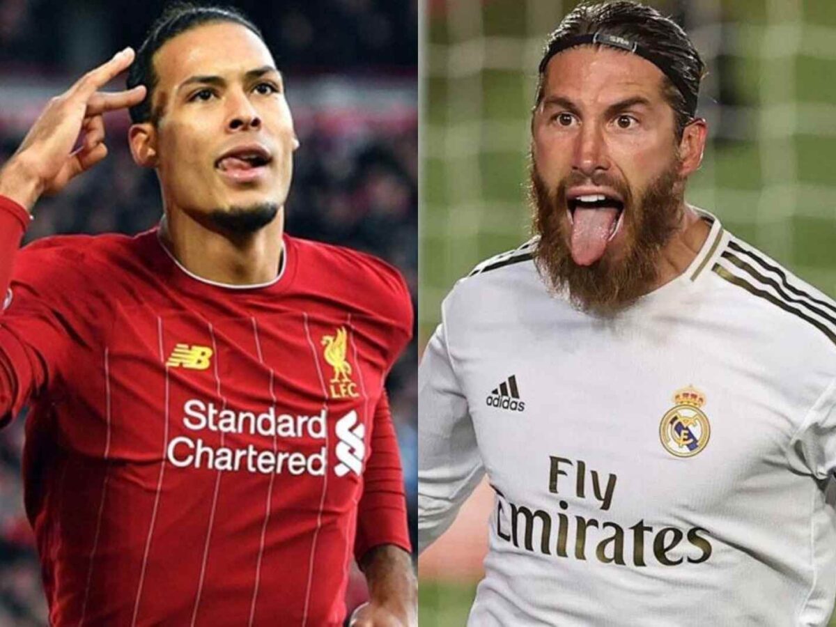 Virgil van Dijk and Sergio Ramos