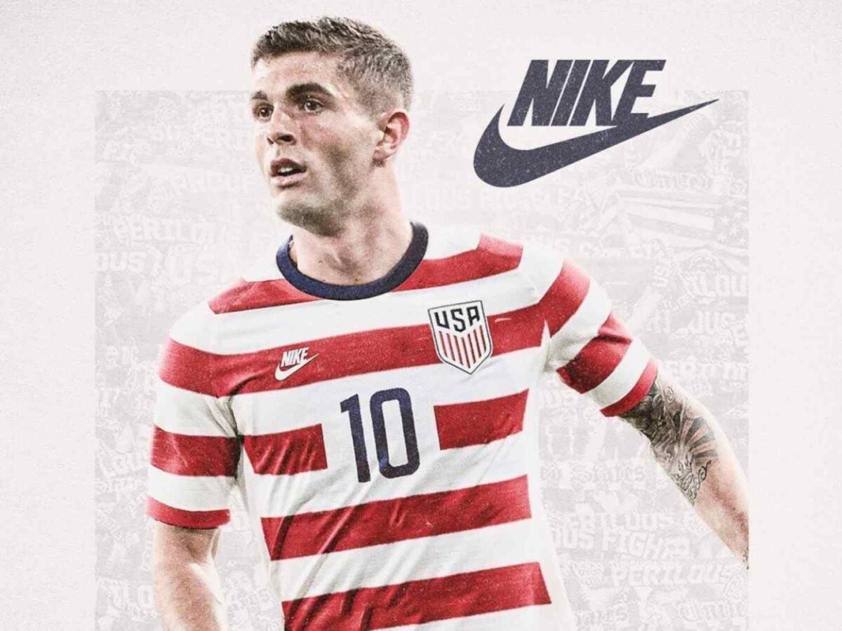 The photo shows the Waldo kit photoshopped on current USMNT captain Christian Pulisic's body.