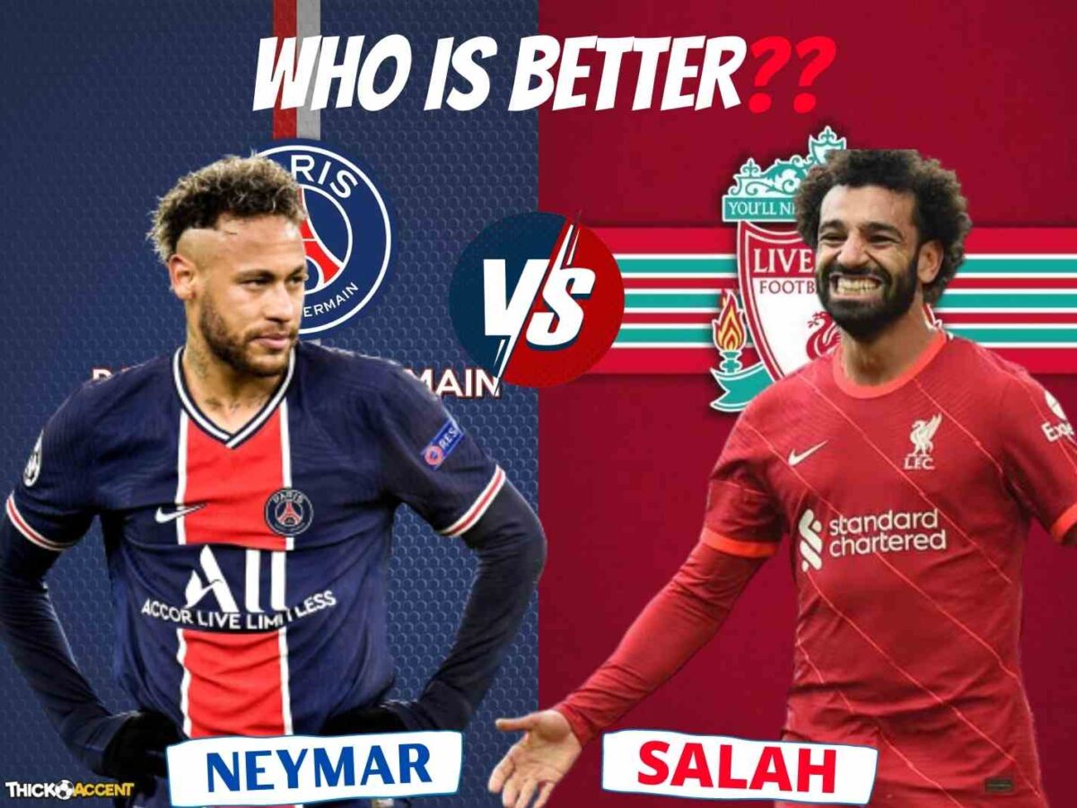 Neymar vs Salah debate on Twitter