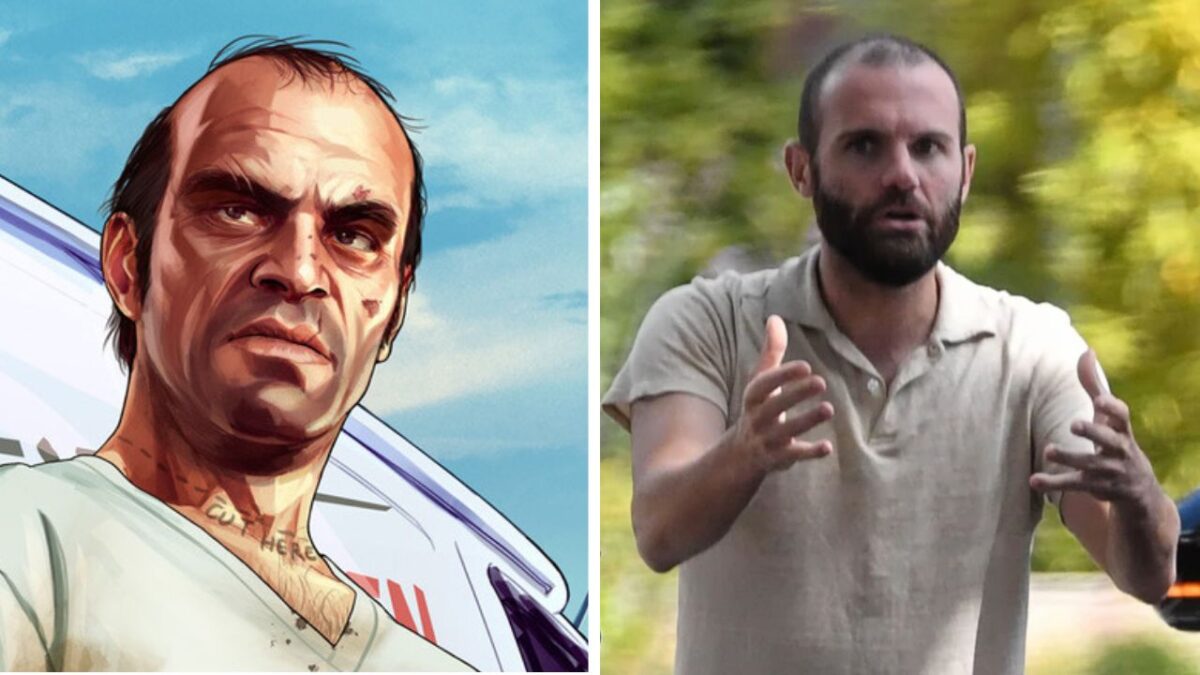 Former Man United Player Juan Mata Looks Like Trevor from GTA 5 Now