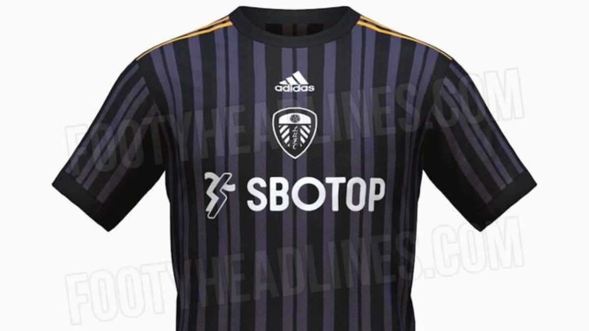 Leeds United third kit for 2223 season