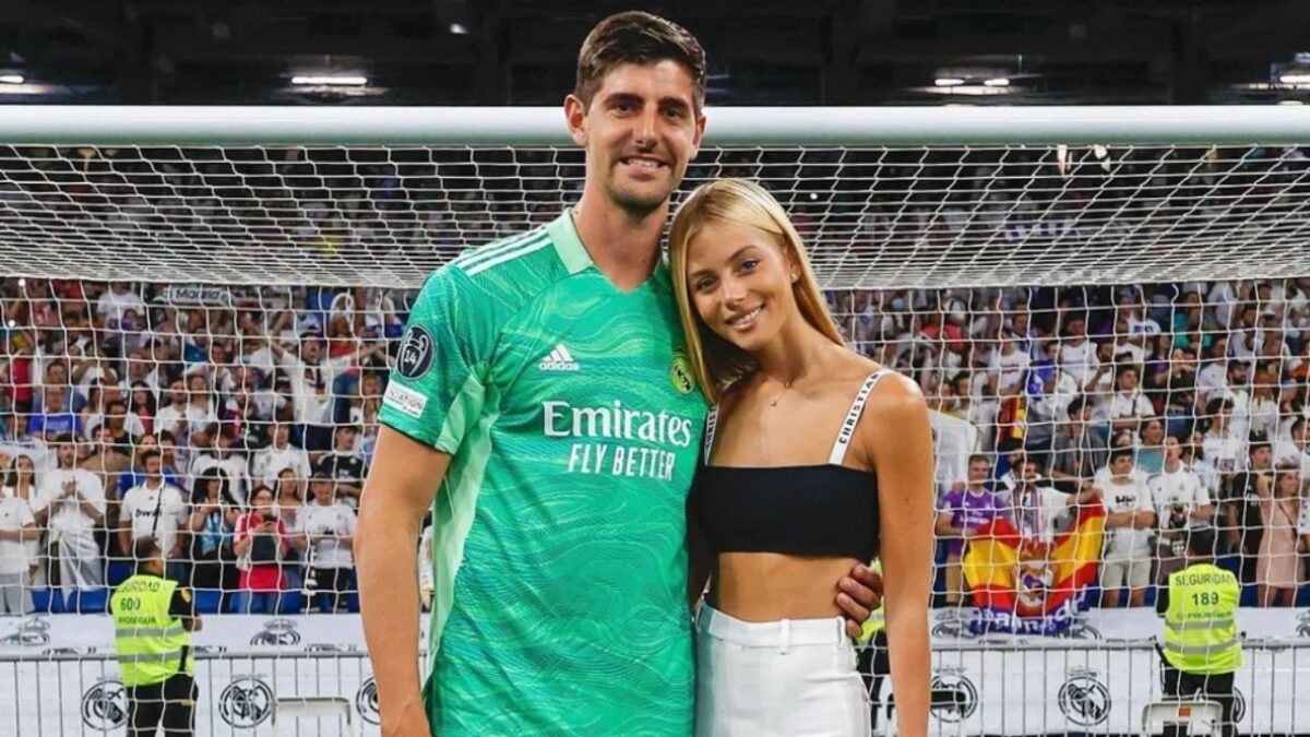 Thibaut Courtois and his girlfriend Mishel Gerzig