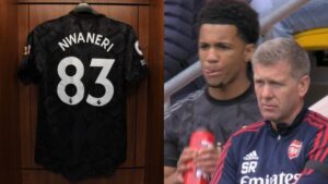 Ethan Nwaneri of Arsenal made history as he became the youngest player ever to play in the Premier League