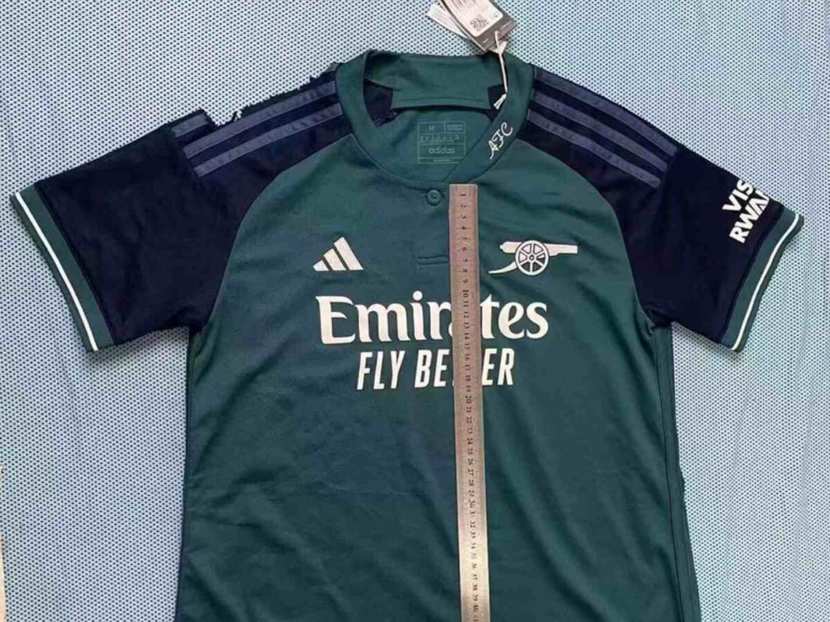 Gabriel Jesus Rocks Leaked 23/24 Arsenal Third Kit in New Pic Thick