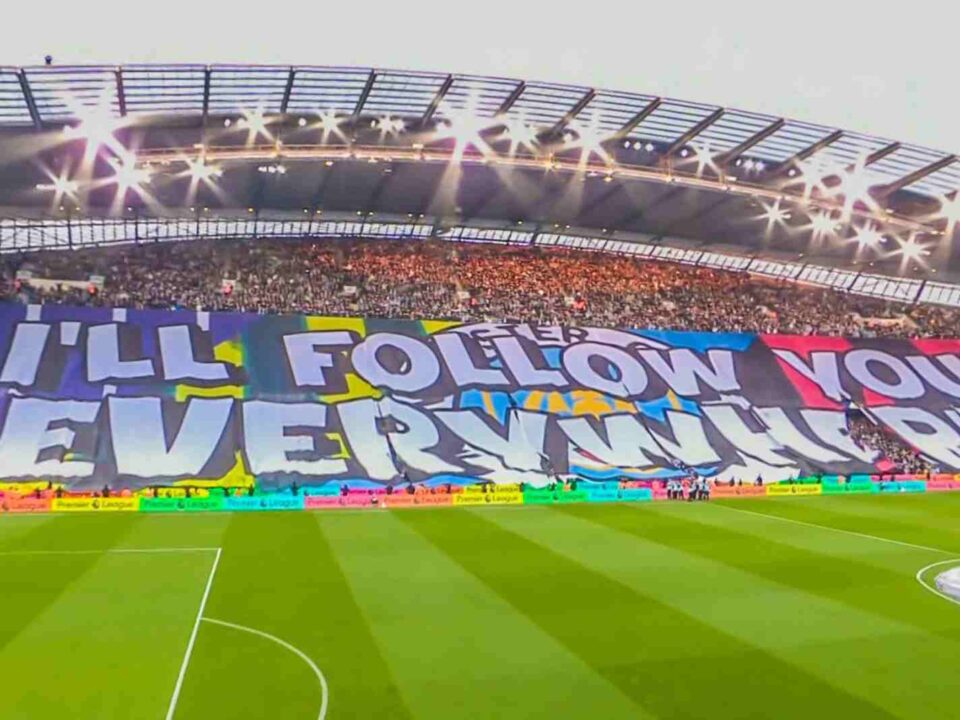 Man City Fans Unleash Epic Tifo Before Arsenal Match – A True Feast for ...