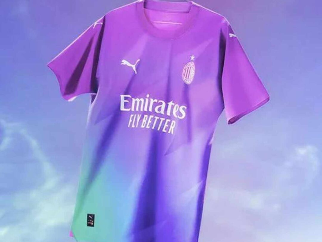 Ac Milan Unveils Striking 2324 Third Kit With A Disastrous Back Design