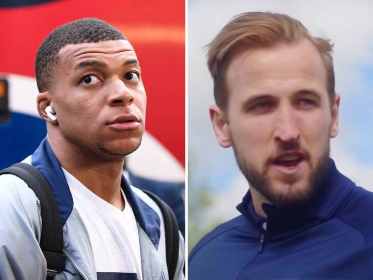 Kylian Mbappe Missing From Psg Home Page As Harry Kane Performs Tv Duties For Tottenham Thick 0620