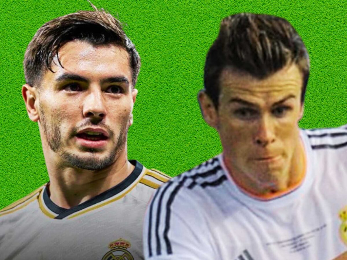 Brahim Diaz and Gareth Bale