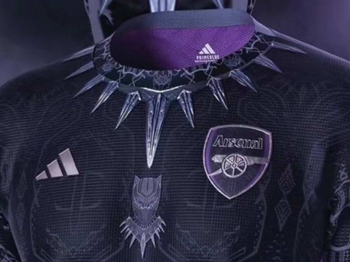 Concept Kit Shows What An Arsenal x Black Panther Crossover Would Look Like