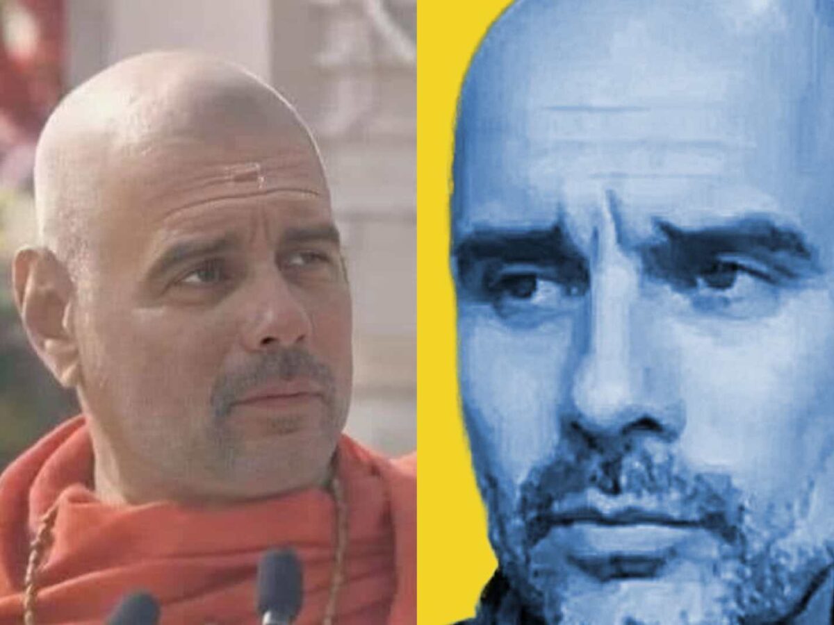 Indian holy man looks exactly like Pep Guardiola