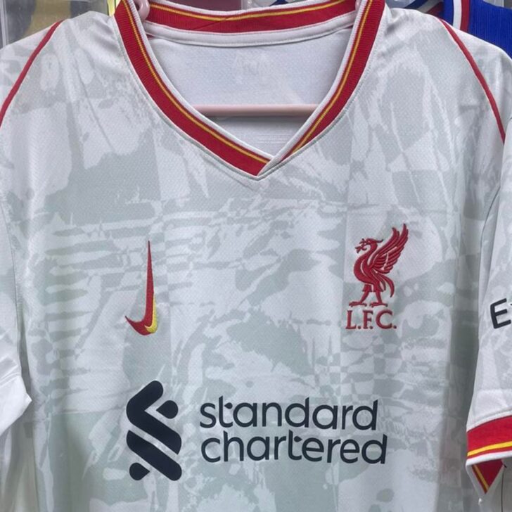 Liverpool’s 24/25 Third Kit Revealed in Real-Life Photo from Hong Kong ...