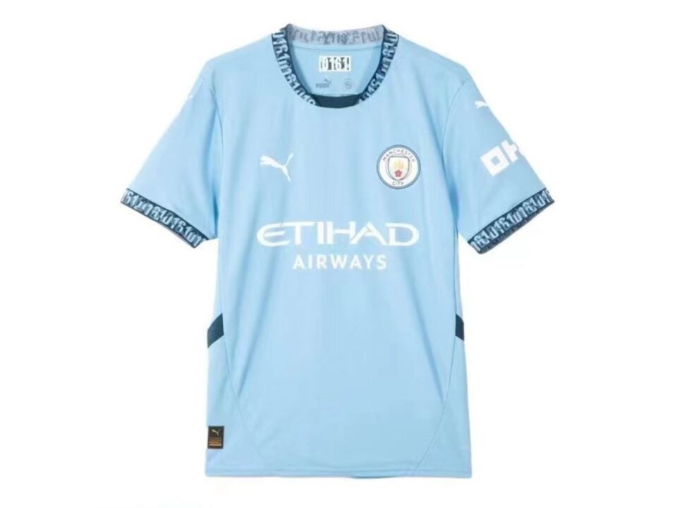 Puma Faces Backlash Over Man City Home Kit Design for 24/25 Season ...