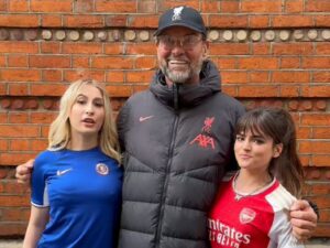 Fans Fume as Astrid Wett and Leah Ray Cross the Line with Inappropriate Tribute to Jurgen Klopp