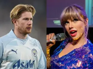 Kevin De Bruyne and Taylor Swift