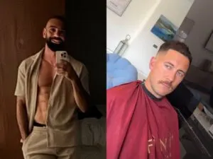 Look Mo Salah Sparks Hair Transplant Rumors as Eden Hazard Shows Off Dallas Moustache