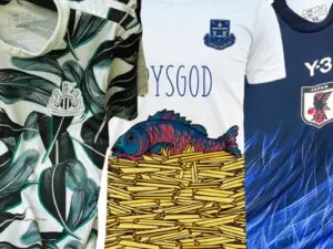 Fish & Chips Kit, Magpie-Themed NUFC Top and Japan Yamamoto Shirt