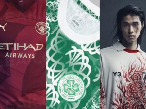 Trending Celtic Pre-Match Top, Man City Maroon Kit and Japan x Y3 Lifestyle Collection