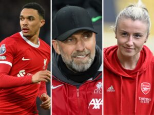 Trending Trent Alexander-Arnold Dons Man U Kit, Jurgen Klopp Rocks USMNT Hat and Leah Williamson’s Transformation